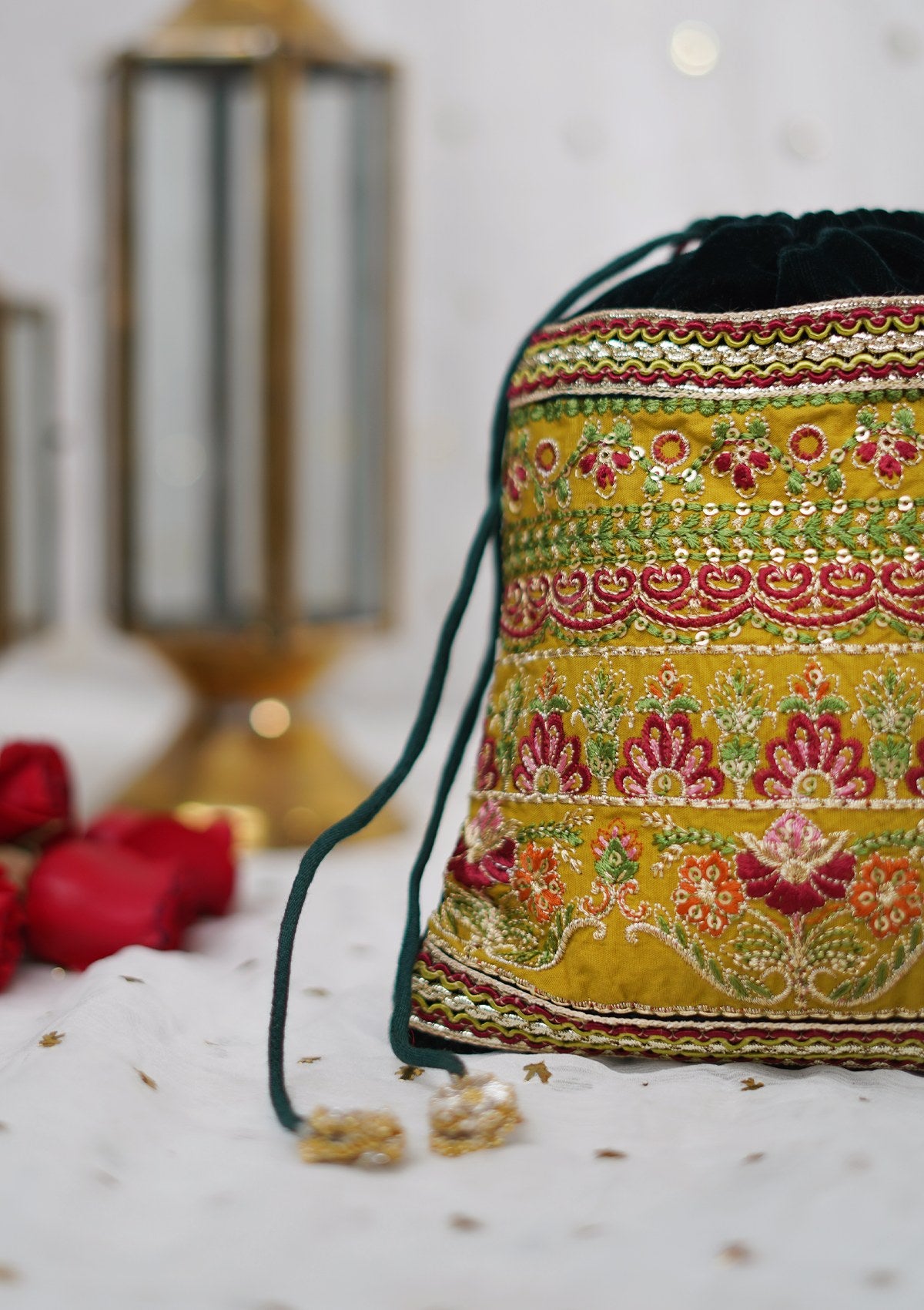 Bags Collection - Sadias Collection - Velvet Potli - D#13