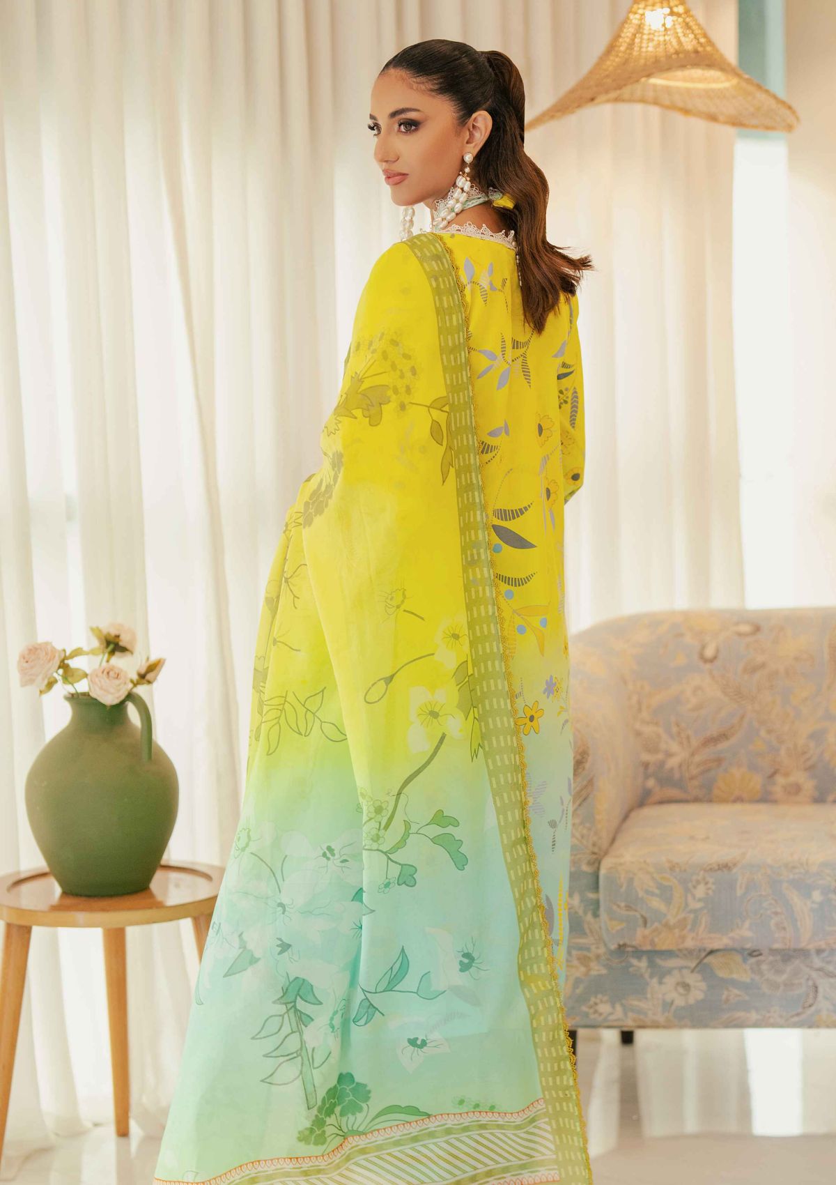 Winter Collection - Al Zohaib - Sunshine Bloom - Cotton Silk -ALCS24#09