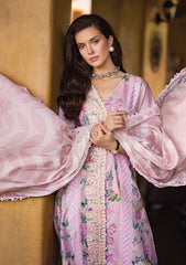 Lawn Collection - Elaf - Print Chikankari 24 - ECT-04B - Delphine