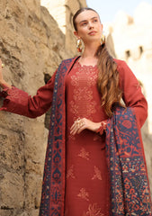 Winter - Rang Rasiya - Carnation 25 - Luxury Shawl Edit - CWD#14 - Cardamom