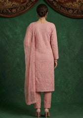 Formals - Riwaj - Fancy Net - 2 Pcs Suit - CND#04 - T Pink
