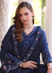 Winter - Noor by Saadia Asad - Pashmina Shawl 25 - NSP#04 - Sapphire