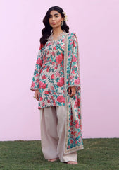 Lawn - Sahar - Mirha 26 - SS1-26-16 - Ivory Bloom