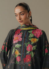 Winter - Coco By Zara Shahjahan - Prints 25 - Drop Five - D#05A - Olive Hour
