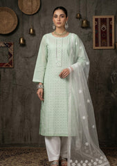 Formals - Riwaj - Fancy 26 -  Thread Work - 2 Pcs - D#01 - A Green