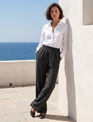 Pret - Moven - Cotton Linen Trouser - Black
