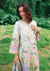 Lawn - Roheenaz - Garden Veil - Printed 25 - RGV#04-B - Melon Muse