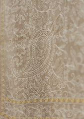 Wool Ari Work Shawl D - 24F - SKIN