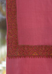 Pashmina Emboridered Shawl D - 169 - CARROT