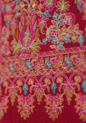 Pashmina Emboridered Shawl D - 162 - D Pink