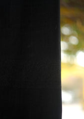 Pashmina Emboridered Shawl D - 160B - BLACK