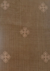 Wool Ari Work Shawl D - 38 - BROWN