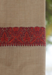 Pashmina Emboridered Shawl D - 166G - L GOLD