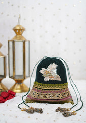 Bags Collection - Sadias Collection - Velvet Potli - D#17