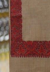 Pashmina Emboridered Shawl D - 166G - L GOLD