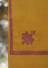 Pashmina Emboridered Shawl D - 149 - L BROWN