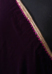 Formal Collection - Sadias Collection - Velvet Shawl - D#07