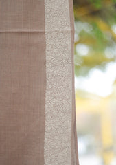 Pashmina Emboridered Shawl D - 153 - Brown