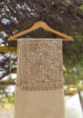 Wool Ari Work Shawl D - 24D - L GOLD