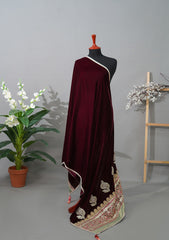 Formal Collection - Sadias Collection - Velvet Shawl - D#19