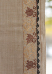 Wool Ari Work Shawl D - 35 - SKIN