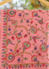 Pashmina Emboridered Shawl D - 163C - BRICK