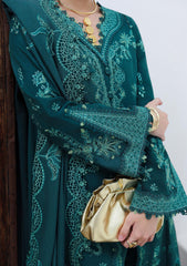 Winter - Qalamkar - Qline - Linen 25 - QLM#11 - MEADOW