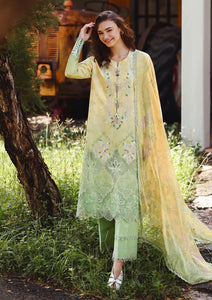 Lawn - Mushq - Solace 26 - Ombre Chikankari - MUNSS#210 - Quiet Bloom