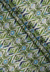 Digital Printed Lawn Fabric - D#117