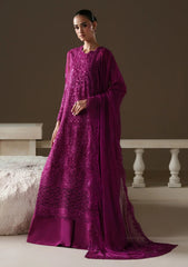 Formals - Emaan Adeel - Modern Heirloom Unstitched Chiffon 26 - ROSE MEMOIR