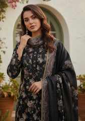 Winter - Riwaj - Printed Marina - 3 Pcs - Wool Shawl 25 - D#13