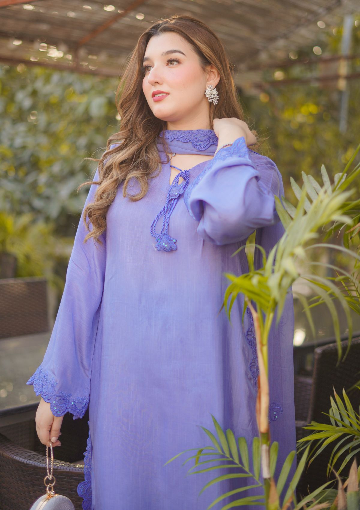 Pret Collection - Fozia Khalid - Silkspire - FKS#06 - LAGOON (BLUE)