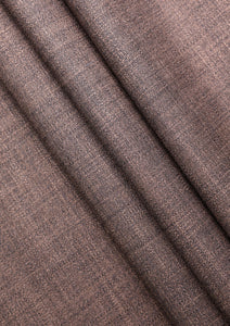 Cavani Bamboo Wool Linen Superior Suiting Texture - Dark Brown