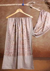 Pashmina Ari Work Jaaldar Scarf D#02 - M Skin