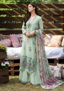 Lawn - Elaf Premium - Chikankari Prints 26 - ERC-7B - NAHL