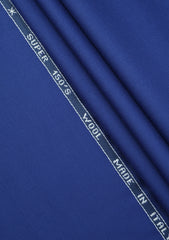 Guabello Super 150's Seven Wool Fabric - R Blue