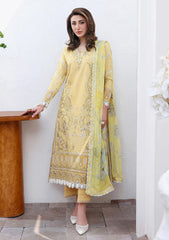 Lawn - Roheenaz - Floral Reveire 26 - RUNSS#607 - Summer Glow