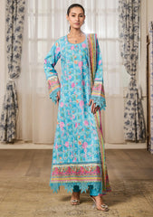 Lawn - Raha - Chikankari Prints 26 - Vol I - D#10