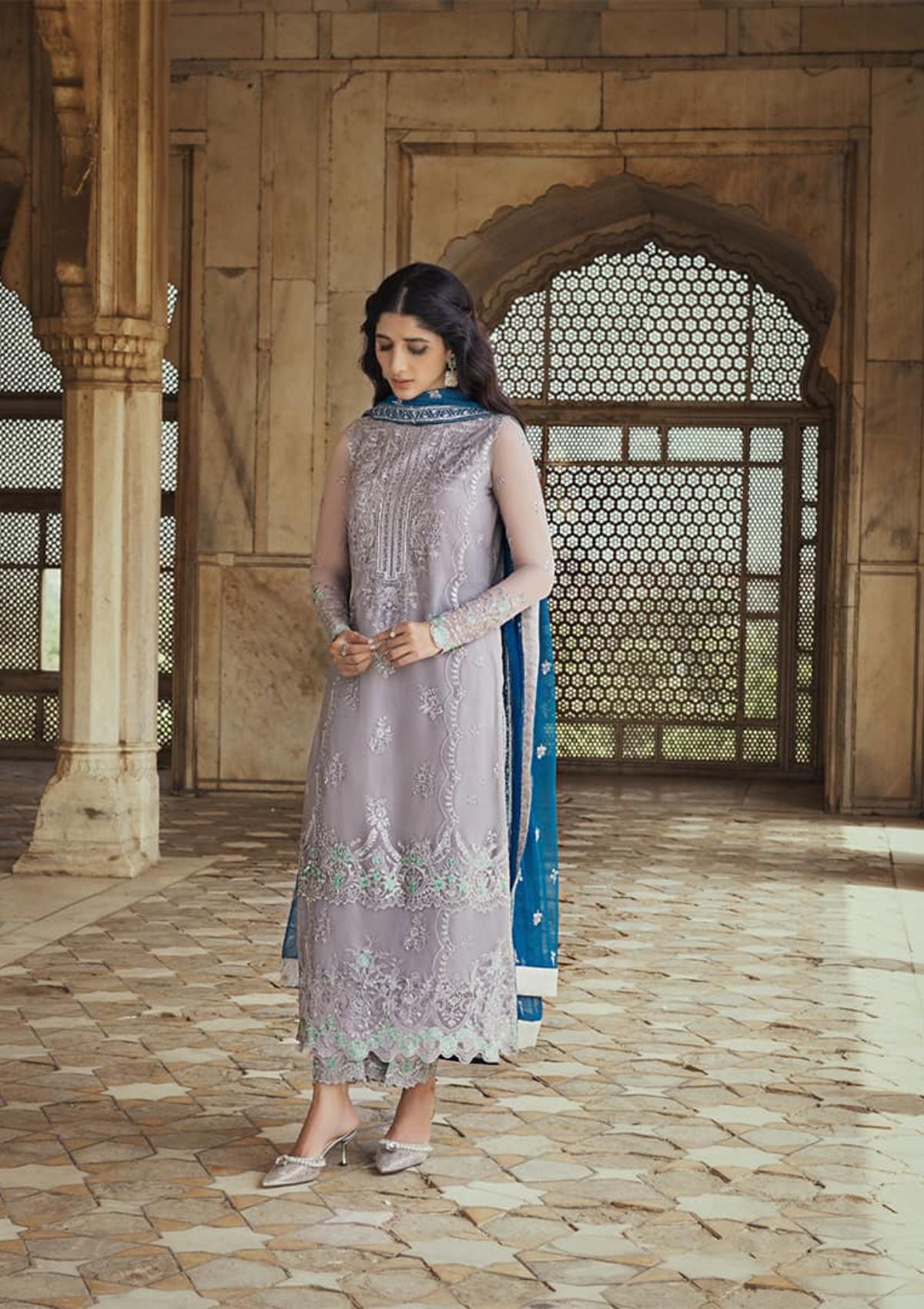 Formal Collection - Zainab Chottani - Tahra - Festive - D#08 - Nigar