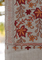 Wool Ari Work Shawl D - 21G -  M SKIN