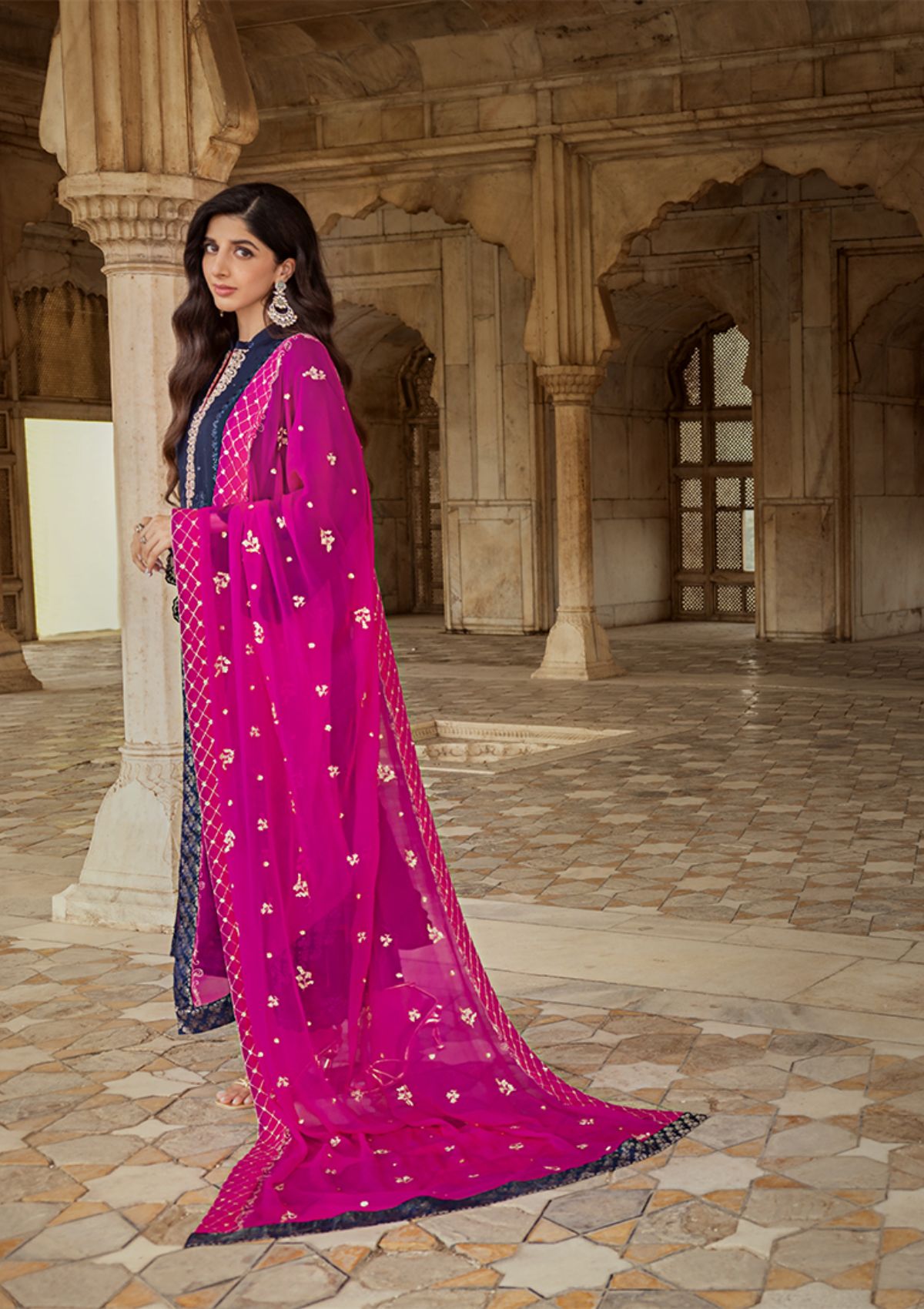 Formal Collection - Zainab Chottani - Tahra - Festive - D#09 - Sultana