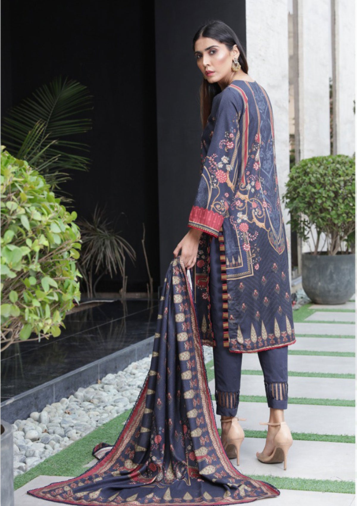 Winter Collection - Humdum - Kashaf - Wool Prints - KS#02