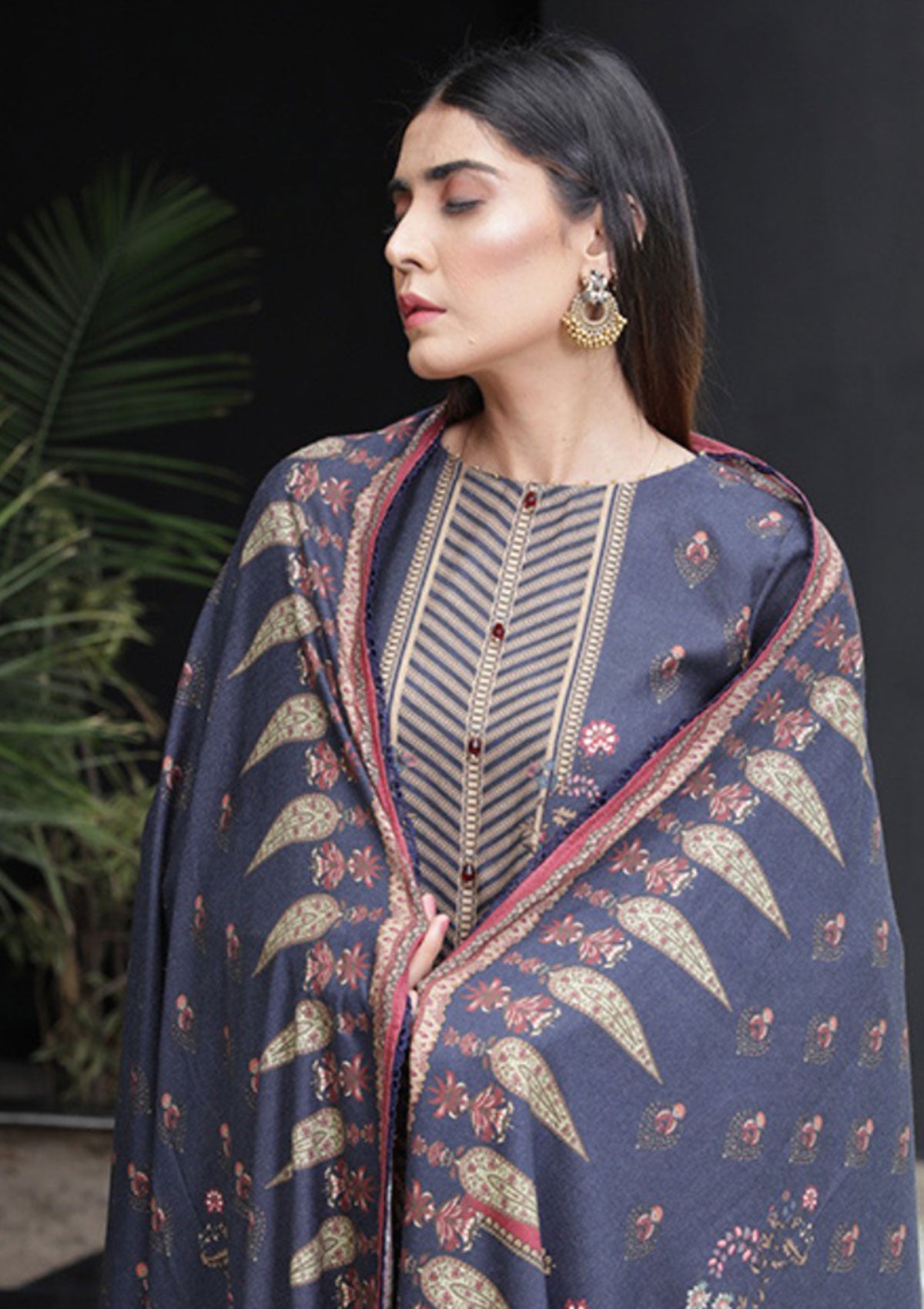 Winter Collection - Humdum - Kashaf - Wool Prints - KS#02