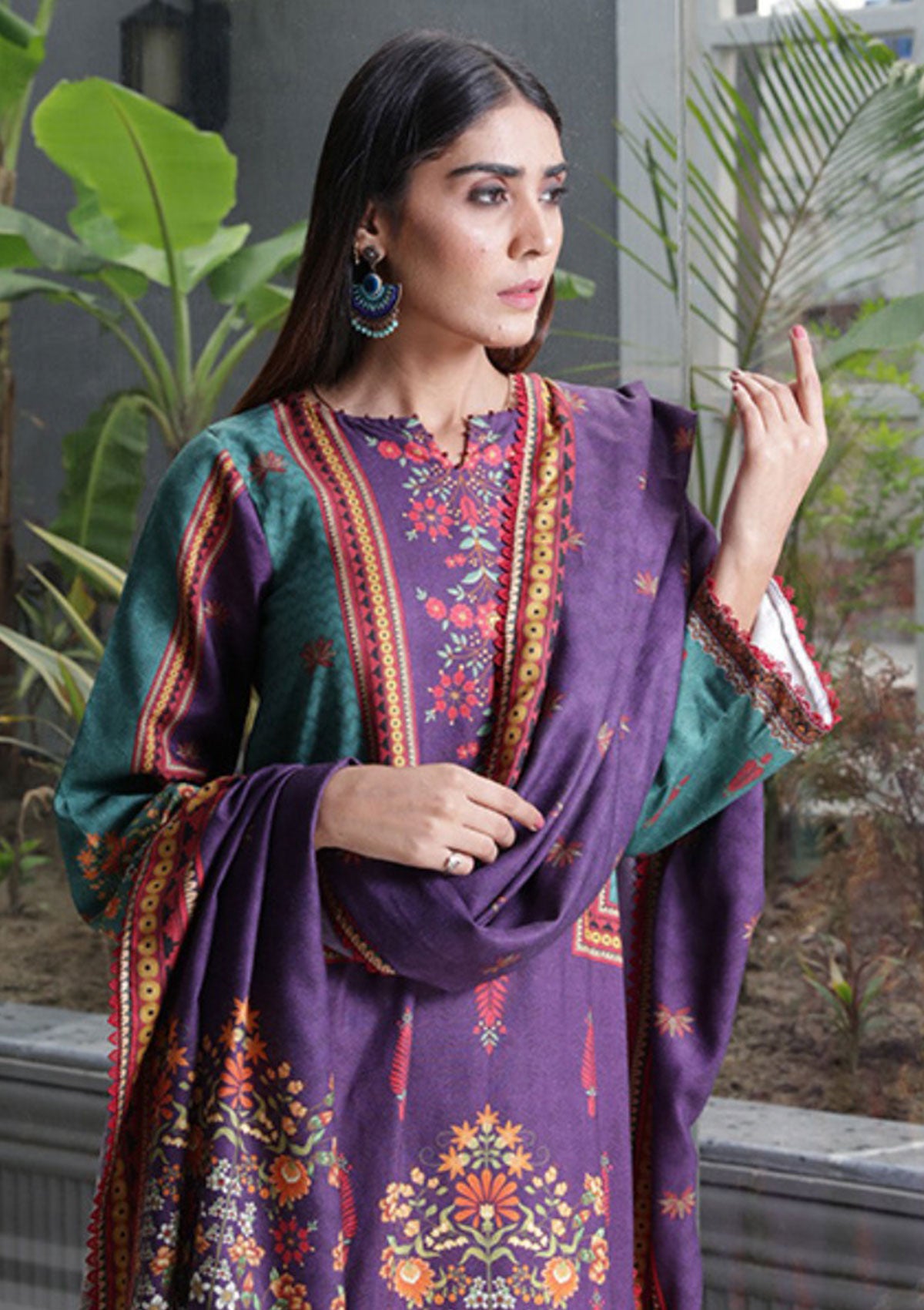 Winter Collection - Humdum - Kashaf - Wool Prints - KS#08