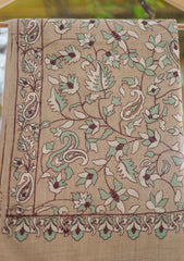 Pashmina Emboridered Shawl D - 159 - Brown