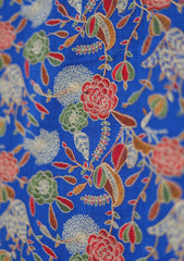 Pashmina Emboridered Shawl D - 163D - ROYAL BLUE