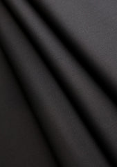 Loro Piana Super 150's Wool Fabric - Black