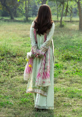 Lawn - Elaf Premium - Chikankari Prints 26 - ERC-7B - NAHL