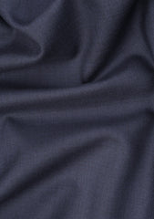 Drago Luxury Micron Super 160's Wool Fabric - Blue