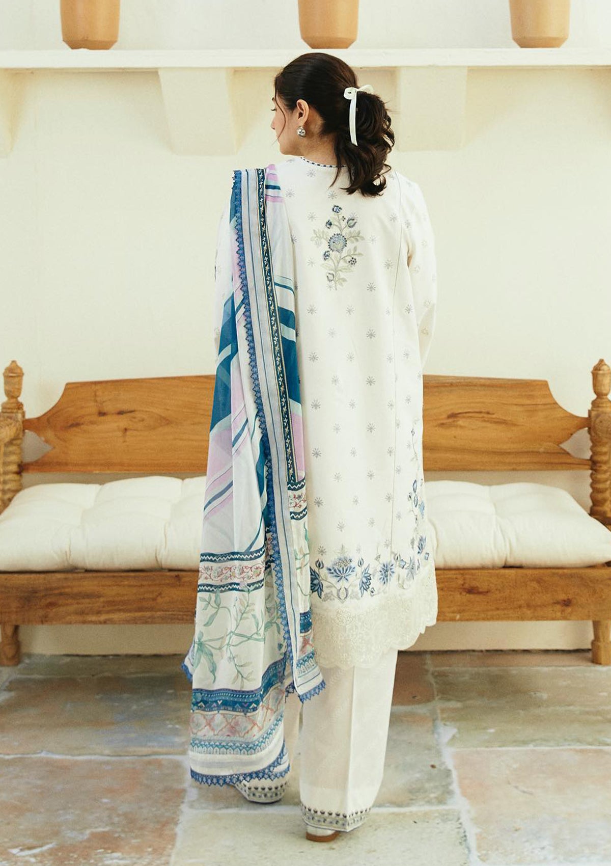 Lawn Collection - Zara Shahjahan - Coco - Eid Edit 24 - CEE#04 - IVORY